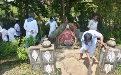 Naguan samithi of Bhadrak1 district (Odisha) does Seva