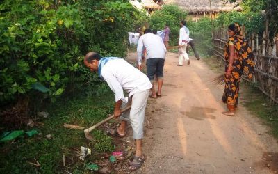 Agarpada samithi of Bhadrak1 district (Odisha) does Seva