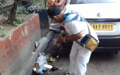 ENTALLY samithi of KOLKATA district (West Bengal) does Seva