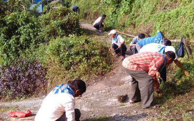 TINDHARIA samithi of DARJEELING(SOUTH) district (West Bengal) does Seva