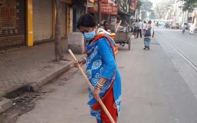 KANKURGACHI samithi of KOLKATA district (West Bengal) does Seva