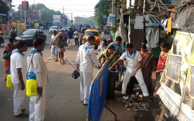DESHAPRIYA PARK samithi of KOLKATA district (West Bengal) does Seva
