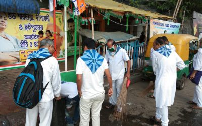 TOLLYGUNJ samithi of KOLKATA district (West Bengal) does Seva