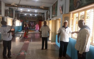 Nuzividu samithi of Krishna district (Andhra Pradesh) does Seva