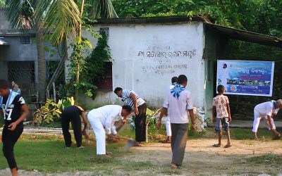 Balikhand samithi of Bhadrak1 district (Odisha) does Seva