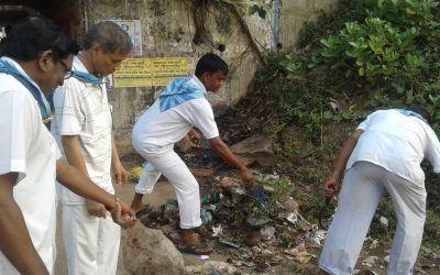 Markona samithi of Bhadrak1 district (Odisha) does Seva
