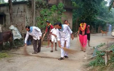 Agarpada samithi of Bhadrak1 district (Odisha) does Seva