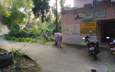 Ghanteswar samithi of Bhadrak2 district (Odisha) does Seva