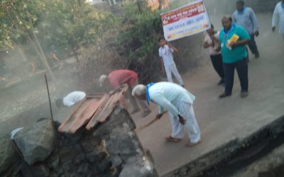 Tulanga samithi of Akola district (Maharashtra) does Seva
