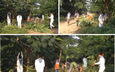 CHICHLI samithi of *NARSIMHPUR district (Madhya Pradesh) does Seva