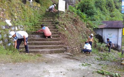 TINDHARIA samithi of DARJEELING(SOUTH) district (West Bengal) does Seva