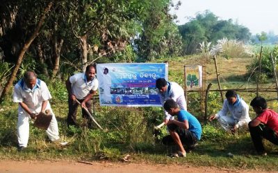Balikhand samithi of Bhadrak1 district (Odisha) does Seva
