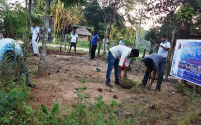 Naguan samithi of Bhadrak1 district (Odisha) does Seva