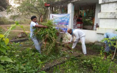 Satbatia samithi of Cuttack district (Odisha) does Seva