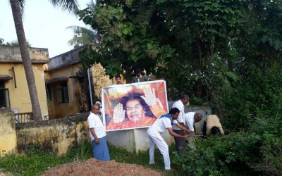 Santakaviti samithi of Srikakulam district (Andhra Pradesh) does Seva