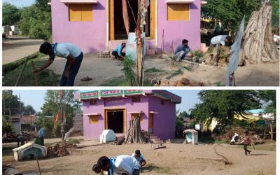 SIREGAON samithi of *NARSIMHPUR district (Madhya Pradesh) does Seva