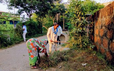 Maniabandha samithi of Cuttack district (Odisha) does Seva