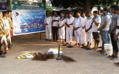 Markona samithi of Bhadrak1 district (Odisha) does Seva