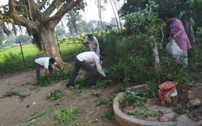 PACHPIPALIYA samithi of *BHOPAL district (Madhya Pradesh) does Seva