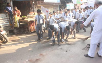 Borivali samithi of Mumbai district (Maharashtra) does Seva