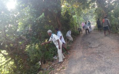 Palei samithi of Kendrapara district (Odisha) does Seva
