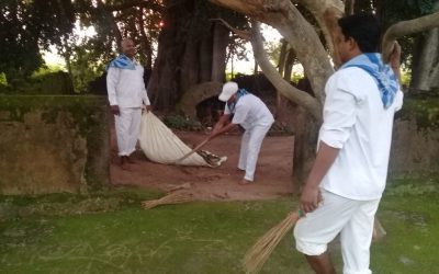Koliana samithi of Mayurbhanj district (Odisha) does Seva
