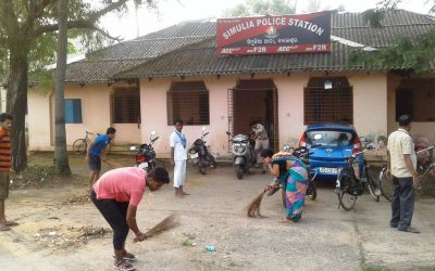 Markona samithi of Bhadrak1 district (Odisha) does Seva