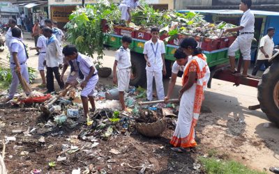 Paradeep Port samithi of Jagatsinghpur district (Odisha) does Seva