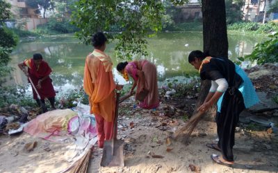 BURDWAN TOWN samithi of BURDWAN district (West Bengal) does Seva