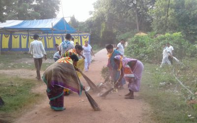 Balikhand samithi of Bhadrak1 district (Odisha) does Seva