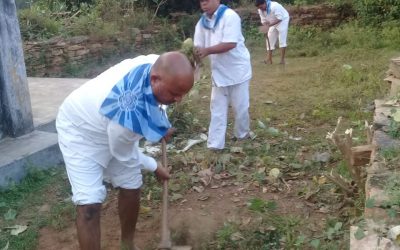 Koliana samithi of Mayurbhanj district (Odisha) does Seva