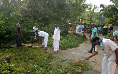 Nalconagar samithi of Angul district (Odisha) does Seva