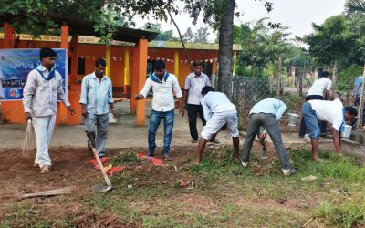 Naguan samithi of Bhadrak1 district (Odisha) does Seva