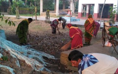 Marshagai samithi of Kendrapara district (Odisha) does Seva