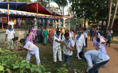 Markona samithi of Bhadrak1 district (Odisha) does Seva