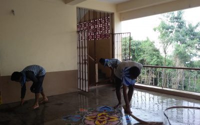 Prasadampadu samithi of Krishna district (Andhra Pradesh) does Seva