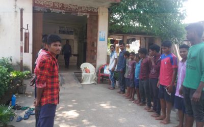 Kolanara samithi of Rayagada district (Odisha) does Seva