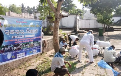 Aul samithi of Kendrapara district (Odisha) does Seva