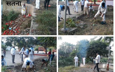 *SATNA samithi of *SATNA district (Madhya Pradesh) does Seva