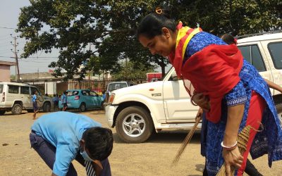 *RAIPUR samithi of *RAIPUR district (Chattisgarh) does Seva