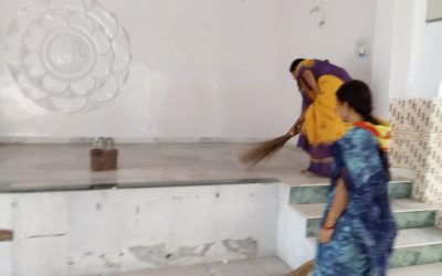 Madhava Dhara samithi of Visakhapatnam district (Andhra Pradesh) does Seva