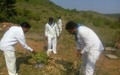 JAMHODI samithi of *CHHINDWARA district (Madhya Pradesh) does Seva