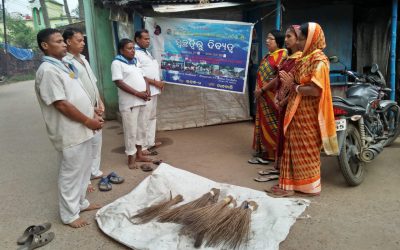 Chandbali samithi of Bhadrak2 district (Odisha) does Seva