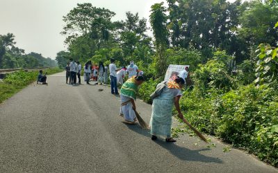 JAIGAON samithi of JALPAIGURI district (West Bengal) does Seva