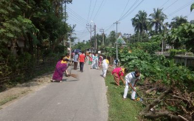 JALPAIGURI TOWN samithi of JALPAIGURI district (West Bengal) does Seva