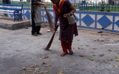 KANKURGACHI samithi of KOLKATA district (West Bengal) does Seva