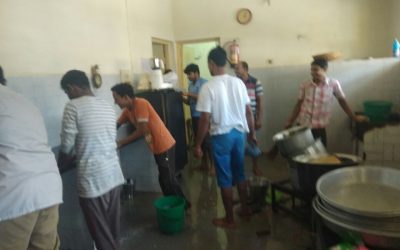 KAMAKSHI PALYA samithi of BANGALORE WEST district (Karnataka) does Seva