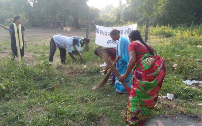 Bhagod samithi of Valsad district (Gujarat) does Seva
