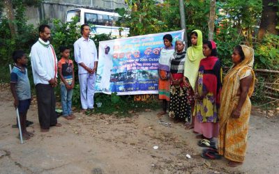 Agarpada samithi of Bhadrak1 district (Odisha) does Seva