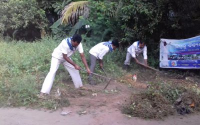 Bhondhabahal samithi of Jharsuguda district (Odisha) does Seva